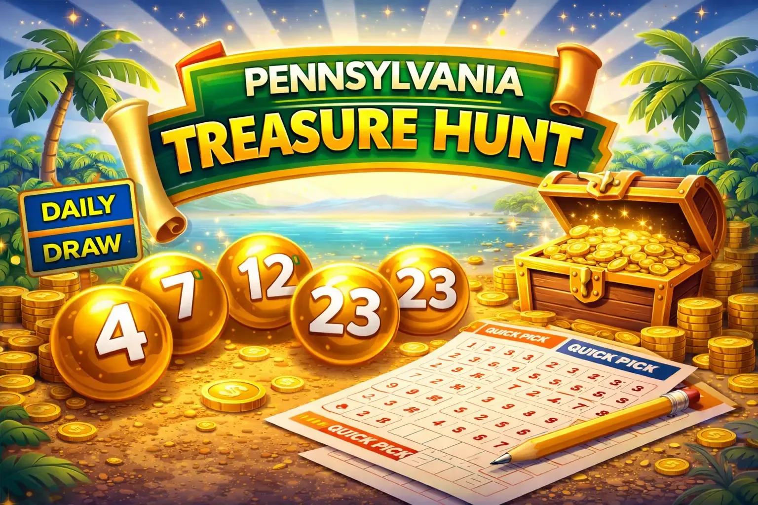 Pennsylvania Treasure Hunt lottery image