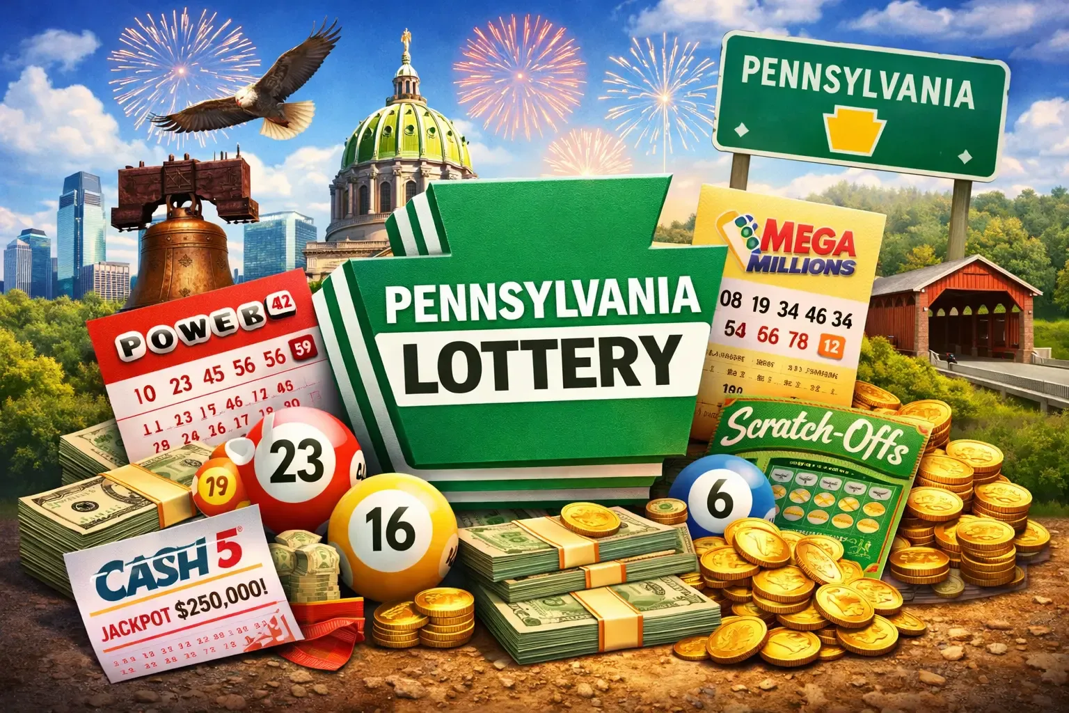 Pennsylvania lottery image
